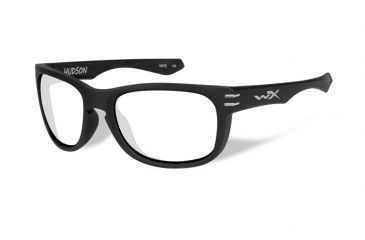 Image of Wiley X Hudson Progressive Prescription Sunglasses, Matte Black Frame, ACHUD05FPR