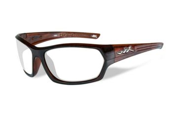 Image of Wiley X Legend Bifocal Prescription Sunglasses, Gloss Hickory Brown Frame, SSLEG04FBI