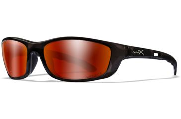 Image of Wiley X P-17 - Captivate - Polarized Red Mirror/ Black Crystal Frame,  P-17R