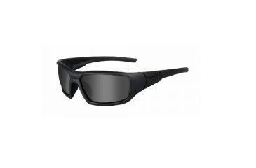 Image of Wiley X Censor Single Vision Prescription Sunglasses, Matte Black Frame, SSCEN08SV