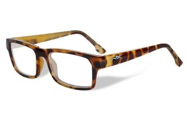 Image of Wiley X Profile Bifocal Prescription Eyeglasses, Gloss Brown Demi Frame, WSPRF04BI