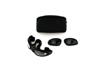 Image of Wiley X SG-1 Goggle - 2 Lens Package, 1 Matte Black Frame w/Smoke Grey,Clear Lens, 71
