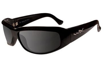 Image of Wiley X Skyee Rx Prescription Gloss Black Frame Sunglasses