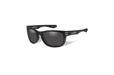 Image of Wiley X Hudson Progressive Prescription Sunglasses, Gloss Black Frame, ACHUD03PR
