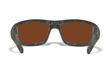 Image of Wiley X WX Omega Sunglasses, Kryptek Neptune Frame, Captivate Pol Green Mirror Lenses, ACOME13