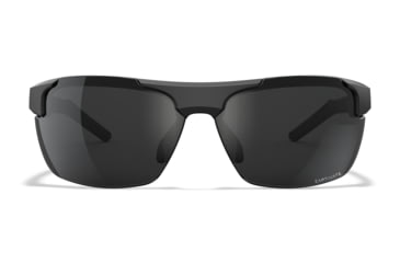 Image of Wiley X WX Prime Sunglasses, Matte Black Frame, Prime Captivate Grey Lens, ACPRM01