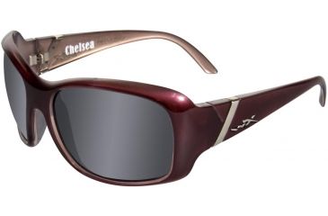 Image of Wiley X WX Chelsea SSCHE RX Single Vision Sunglasses - Liquid Plum Frame SSCHE01RX