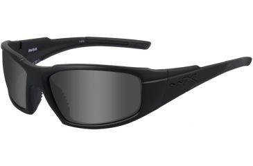 Image of Wiley X WX Rush ACRUS RX Single Vision Sunglasses - Matte Black Frame ACRUS01RX