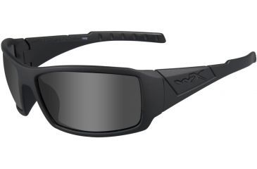Image of Wiley X Twisted Sunglasses - Black Ops, Smoke Gray Lenses/Matte Black Frame SSTWI01