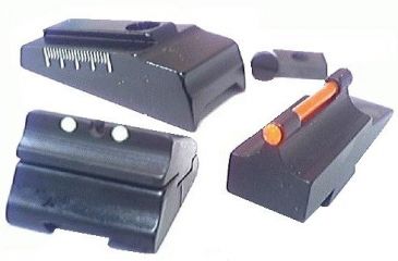 Image of Williams Gun Sight Muzzleloader Fire Sight Set, CVA w/Octagon Barrel, Green/Red, 66653