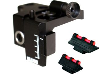 Image of Williams Gun Sight 5d Fire Sight Set, Marlin 336, Black/Red, 70861