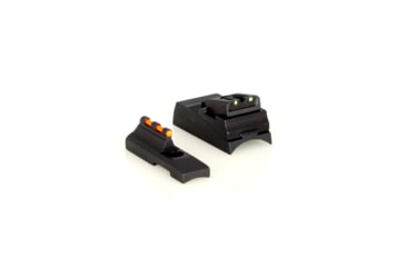 Image of Williams Gun Sight Muzzleloader Fire Sight Set, CVA w/Round Barrel, Green/Red, 66711