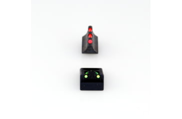 Image of Williams Gun Sight Open Muzzleloader Fire Sight Set, Remington Pre-2003, Green/Red, 56530