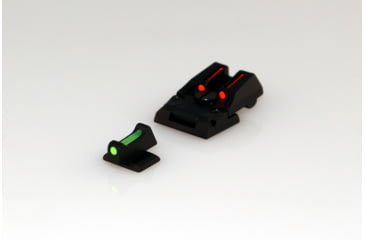 Image of Williams Gun Sight Target Pistol Sights, Ruger SR22 Pistol, Elevation Only, Green/Red, 70987