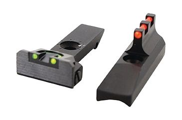 Image of Williams Gun Sight Target Pistol Sights, Browning Buckmark, Rear Sight Length Under 1in, Green/Red, 70232