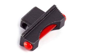 Image of Wilson Combat Colt Python/Anaconda Front Sight, Snag-Free, Black/Red Fiber Optic, 1053FOR180