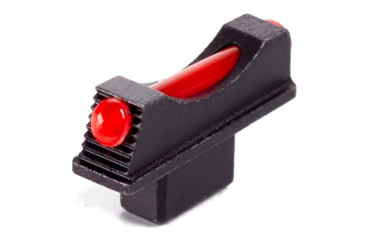 Image of Wilson Combat Colt Python/Anaconda Front Sight, Snag-Free, Black/Red Fiber Optic, 1053FOR180