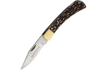 Image of Winchester Knife 6.87'' Oal Ss /stag Folder W/pocket Clip