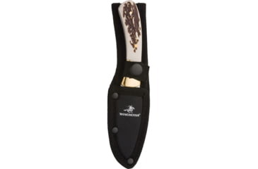 Image of Winchester Knife 7'' Oal Fixed Ss/stag Handle W/sheath