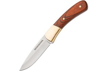 Image of Winchester Knife 7'' Oal Fixed Ss/wood Handle W/sheath