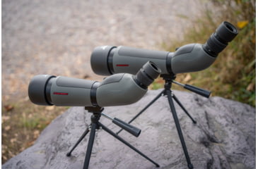 Image of Winchester Supreme Optics W20-60x65mm Spotting Scope, Black/Gray, WQ-SS-SPRM12-20-60x65