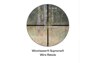 Image of Winchester Supreme Optics 2-7x32mm Riflescope, Black, 2-7x32