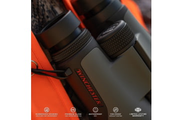 Image of Winchester Supreme Optics 8x42mm Binocular, Black/Gray, W12-0842