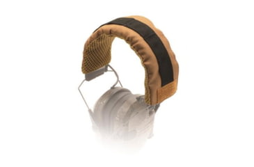Image of Walkers Razor Headband Ear Muff Wrap, Coyote Brown w/ Hook &amp; Loop, GWP-HDBNDV-CYB