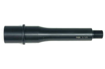 Image of WMD Guns 9mm 5.5in, Government Profile, 1-10, 4150 CrMoV, 1/2-28, Nitride, Black, 9MMB5.5 1-10