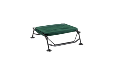 Image of Woods Portable Quick Set-up Folding Adjustable 2-in-1 Camping Lounger/Cot, Green, CTI0765535G
