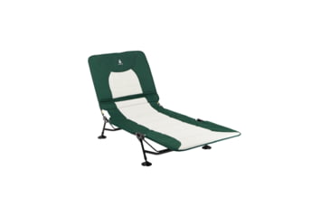Image of Woods Portable Quick Set-up Folding Adjustable 2-in-1 Camping Lounger/Cot, Green, CTI0765535G