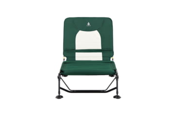 Image of Woods Portable Quick Set-up Folding Adjustable 2-in-1 Camping Lounger/Cot, Green, CTI0765535G