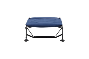 Image of Woods Portable Quick Set-up Folding Adjustable 2-in-1 Camping Lounger/Cot, Navy, CTI0765535N