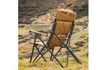 Image of Woods Siesta Folding Reclining Padded Camping Chair, Dijon, CTI0765868