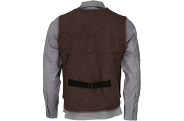 Image of Woolrich Utility 12 Full Zip Vest, Brown, M, 24188-B-M