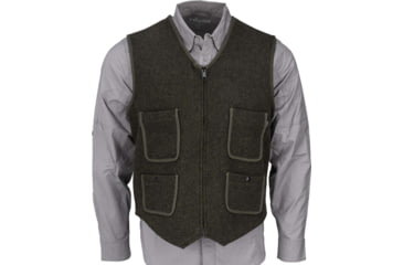 Image of Woolrich Utility 12 Full Zip Vest, Olive Green, M, 24188-OG-M