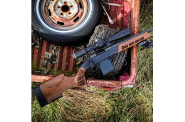 Image of WOOX Exactus Precision Stock - Remington Model 700, M5 DBM / AICS Chassis, Standard, Left Hand, Short Action, Walnut, SH.GNS002.25LH