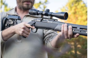 Image of WOOX Furiosa Chassis - Remington Model 700 BDL, Right Hand, Long Action, Midnight Grey, SH.CHS001.06