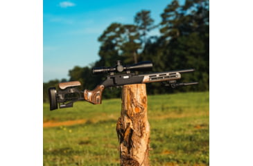 Image of WOOX Furiosa Rifle Chassis, Savage 110, Short Action, Tiger Wood, SH.CHS012.11