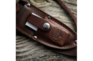 Image of WOOX Rock 62 Genuine Leather High-End Sheath, Brown, BU.SHT001.01