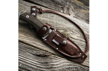 Image of WOOX Rock 62 Genuine Leather High-End Sheath, Brown, BU.SHT001.01