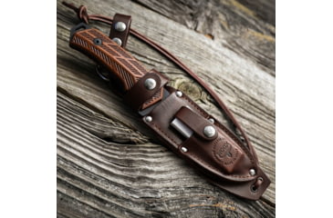 Image of WOOX Rock 62 Genuine Leather High-End Sheath, Brown, BU.SHT001.01