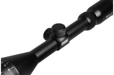 Image of Wulf Optics Fireball 3-9x50mm Rifle Scope, 1 in Tube, Second Focal Plane, AO Illuminated Half Mildot Reticle w/ Rings, Black, WU9108