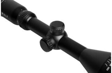 Image of Wulf Optics Fireball 3-9x50mm Rifle Scope, 1 in Tube, Second Focal Plane, AO Illuminated Half Mildot Reticle w/ Rings, Black, WU9108