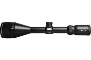 Image of Wulf Optics Fireball 4-12x50 AO Rifle Scope, 1in Tube, Second Focal Plane, Half Mil-Dot Reticle, Black, WU9101