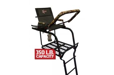 Image of X-Stand The General XT 22 Ft Ladderstand, Black, 22 Ft Single, XSLS578