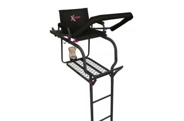 Image of X-Stand The Huntress Ladderstand, Black, 20 Ft Single, XSLS547