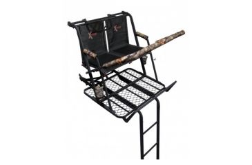 Image of X-Stand The Jayhawk Tree Stand, Black, 20ft Double, XSLS624