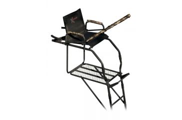 Image of X-Stand The Onyx Tree Stand, Black, 17ft Single XSLS514