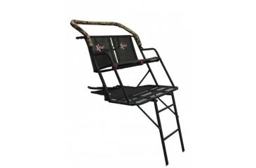 Image of X-Stand The Outback Tree Stand, Black, 16ft Double XSLS615